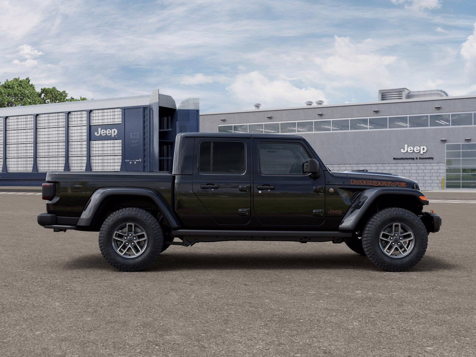2026 Black Clear Coat Jeep Gladiator Gladiator Mojave X 4x4 4X4 Truck