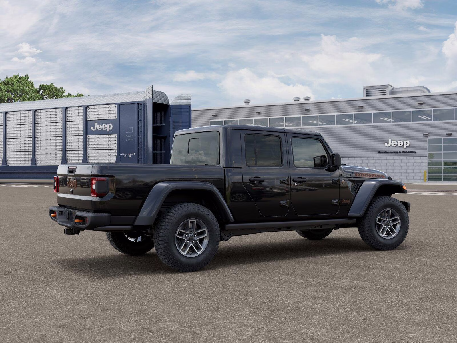 2026 Black Clear Coat Jeep Gladiator Gladiator Mojave X 4x4 4X4 Truck
