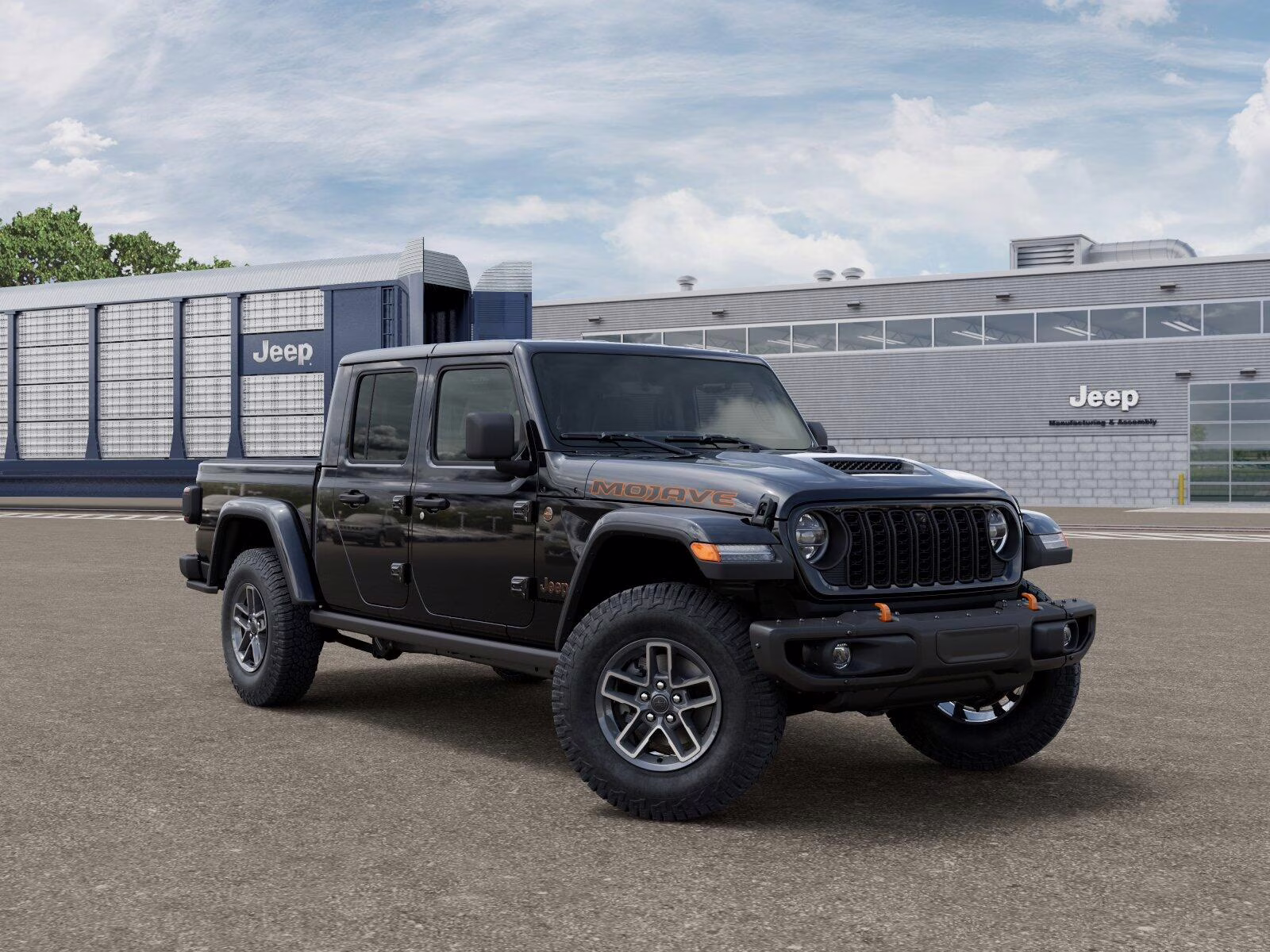 2026 Black Clear Coat Jeep Gladiator Gladiator Mojave X 4x4 4X4 Truck