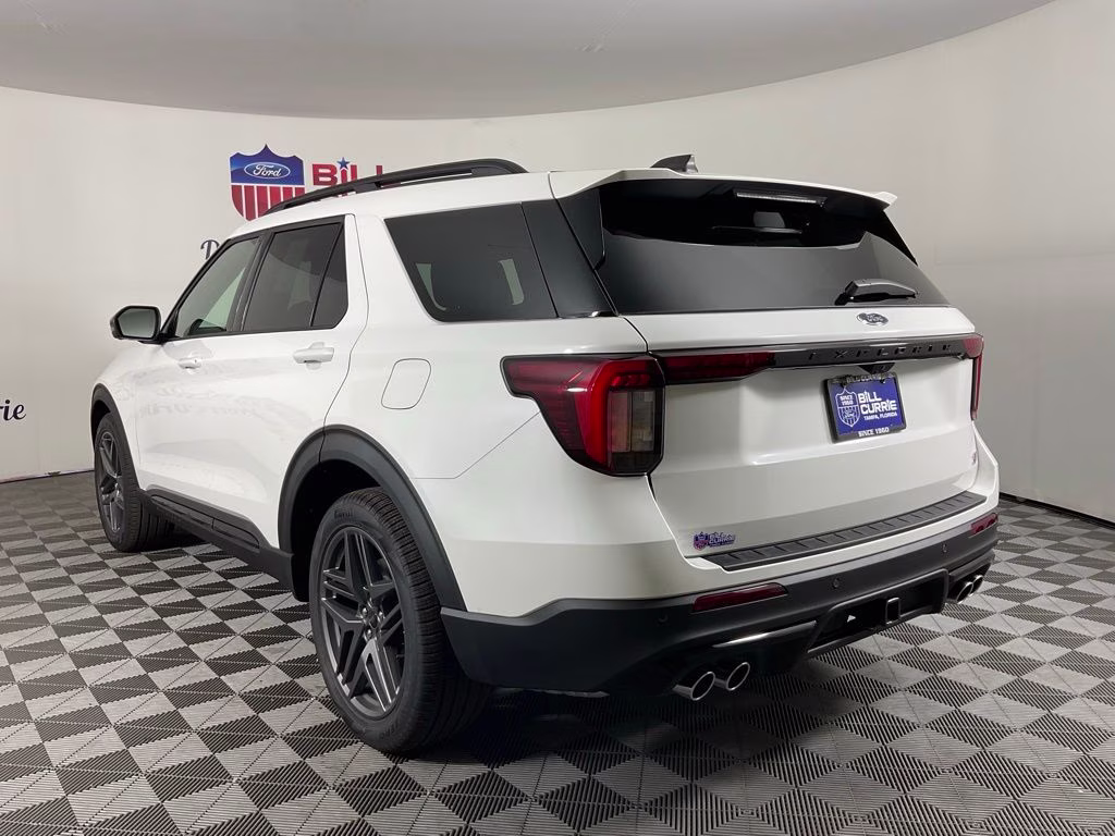 2026 White Ford Explorer ST 4X4 SUV