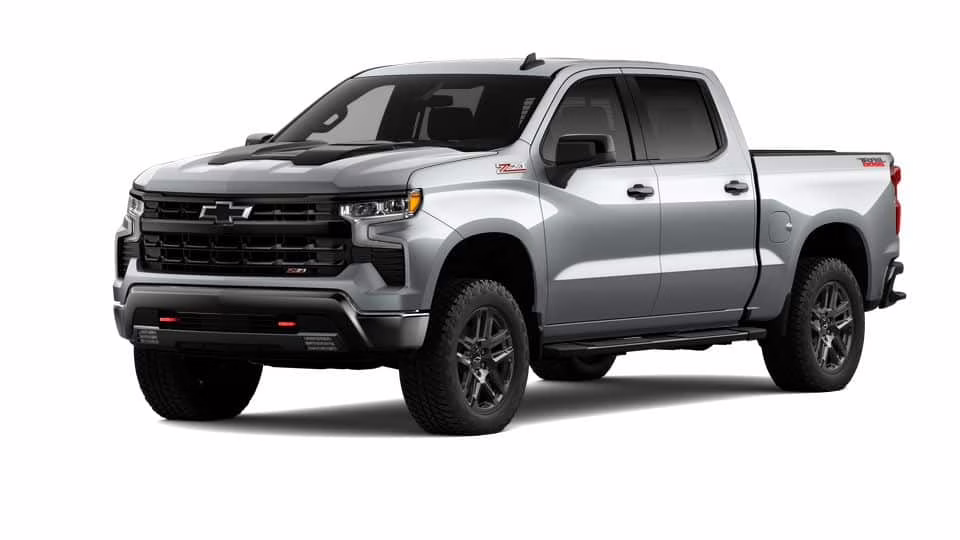 2026 Gray Chevrolet Silverado 1500 LT Trail Boss 4X4 Truck