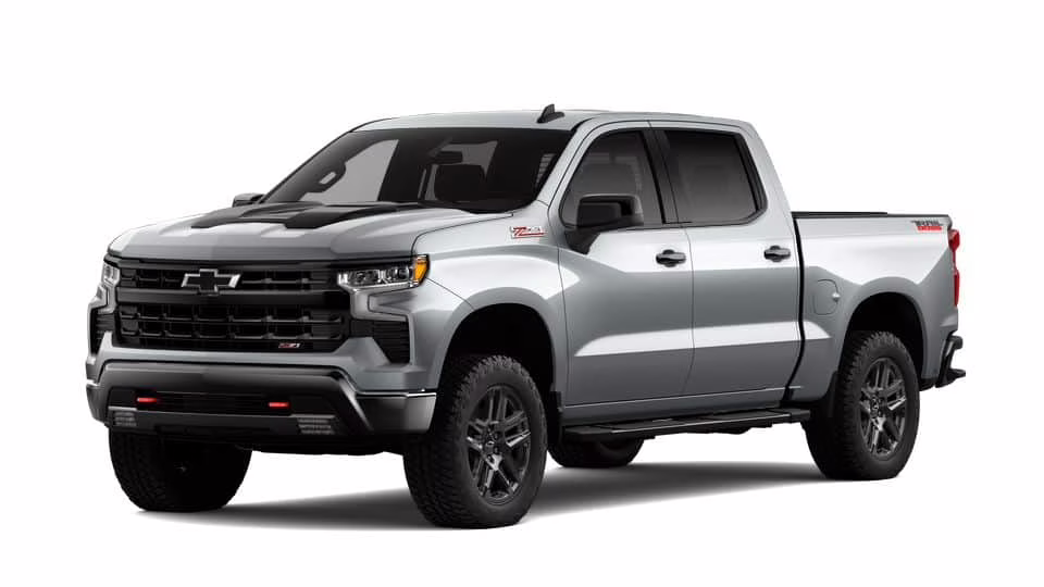 2026 Gray Chevrolet Silverado 1500 LT Trail Boss 4X4 Truck