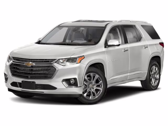 2019 White Chevrolet Traverse Premier AWD Crossover