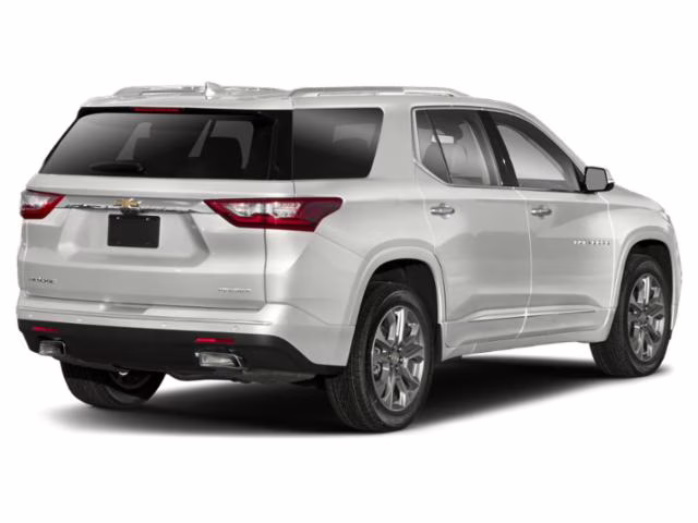2019 White Chevrolet Traverse Premier AWD Crossover