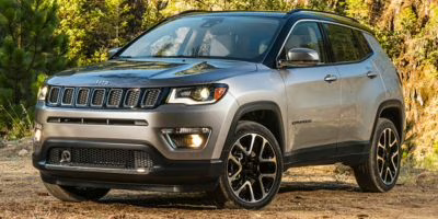 2018 Blue Jeep Compass Limited 4X4 Crossover