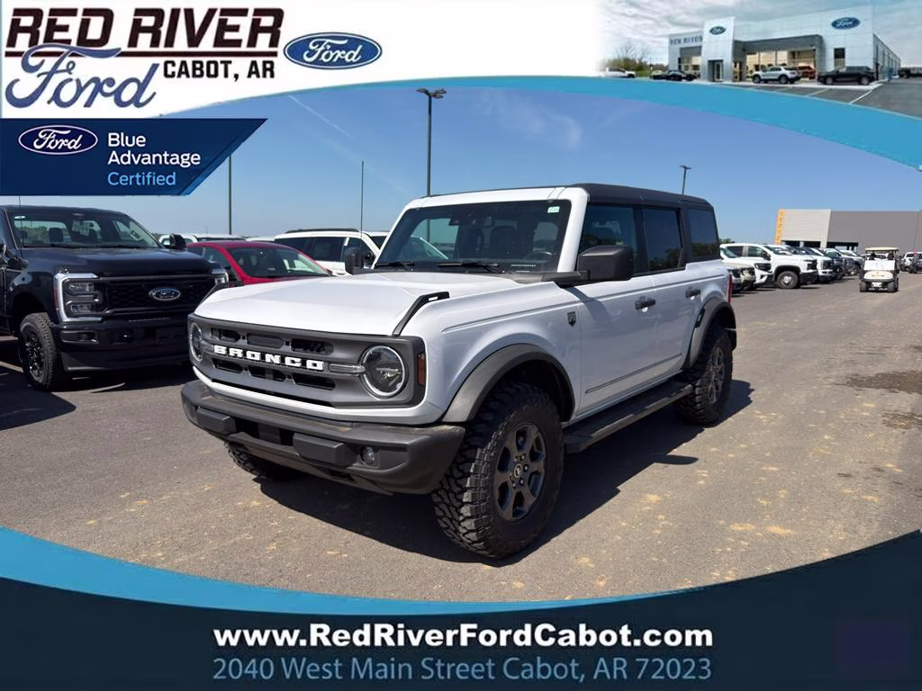 2023 Oxford White Ford Bronco Big Bend 4X4 SUV