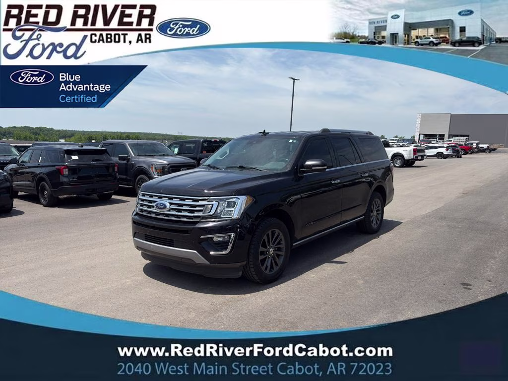 2020 Agate Black Ford Expedition Max Limited RWD SUV