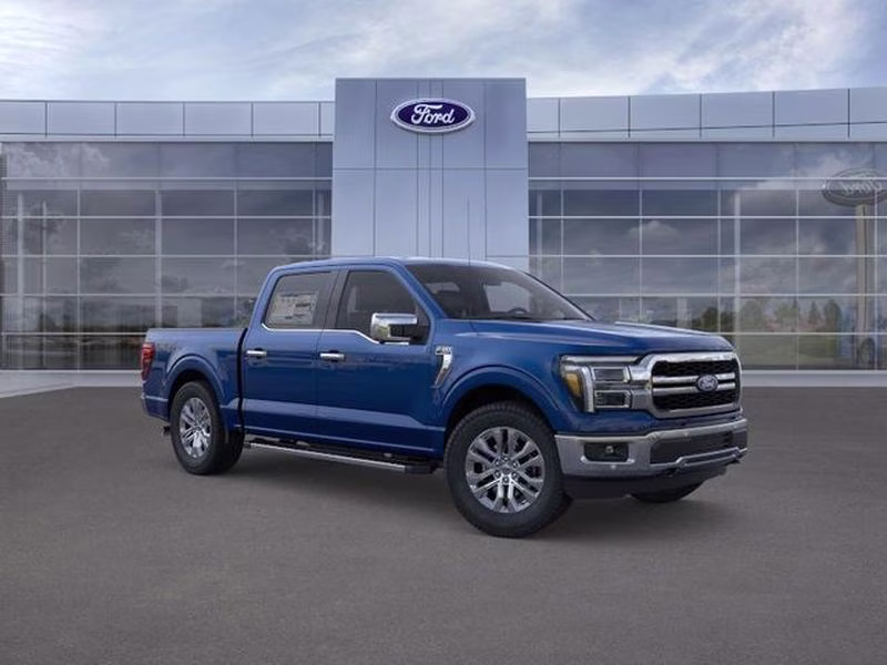 2026 Argon Blue Metallic Ford F-150 LARIAT 4X4 Truck