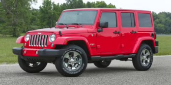 2017 Bright White Clearcoat Jeep Wrangler Unlimited Sahara 4X4 SUV