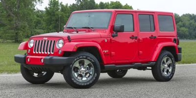 2017 Bright White Clearcoat Jeep Wrangler Unlimited Sahara 4X4 SUV