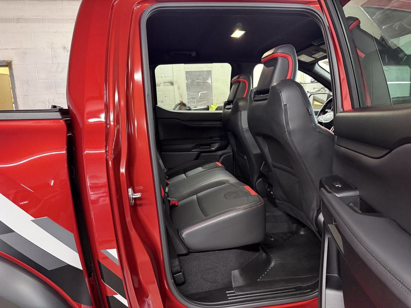 2024 Hot Pepper Red Metallic Tinted Clearcoat Ford Ranger Raptor 4X4 Truck