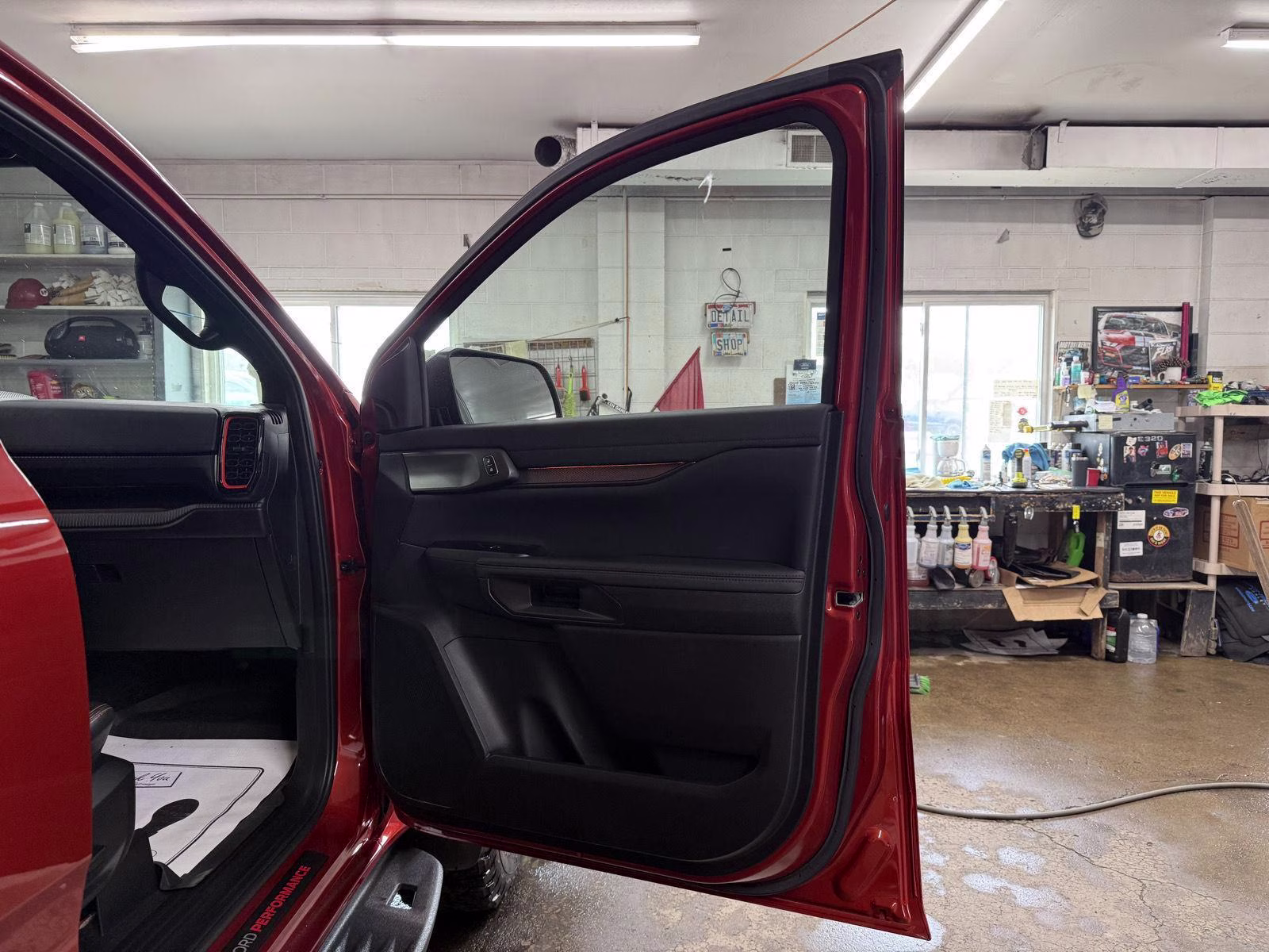 2024 Hot Pepper Red Metallic Tinted Clearcoat Ford Ranger Raptor 4X4 Truck