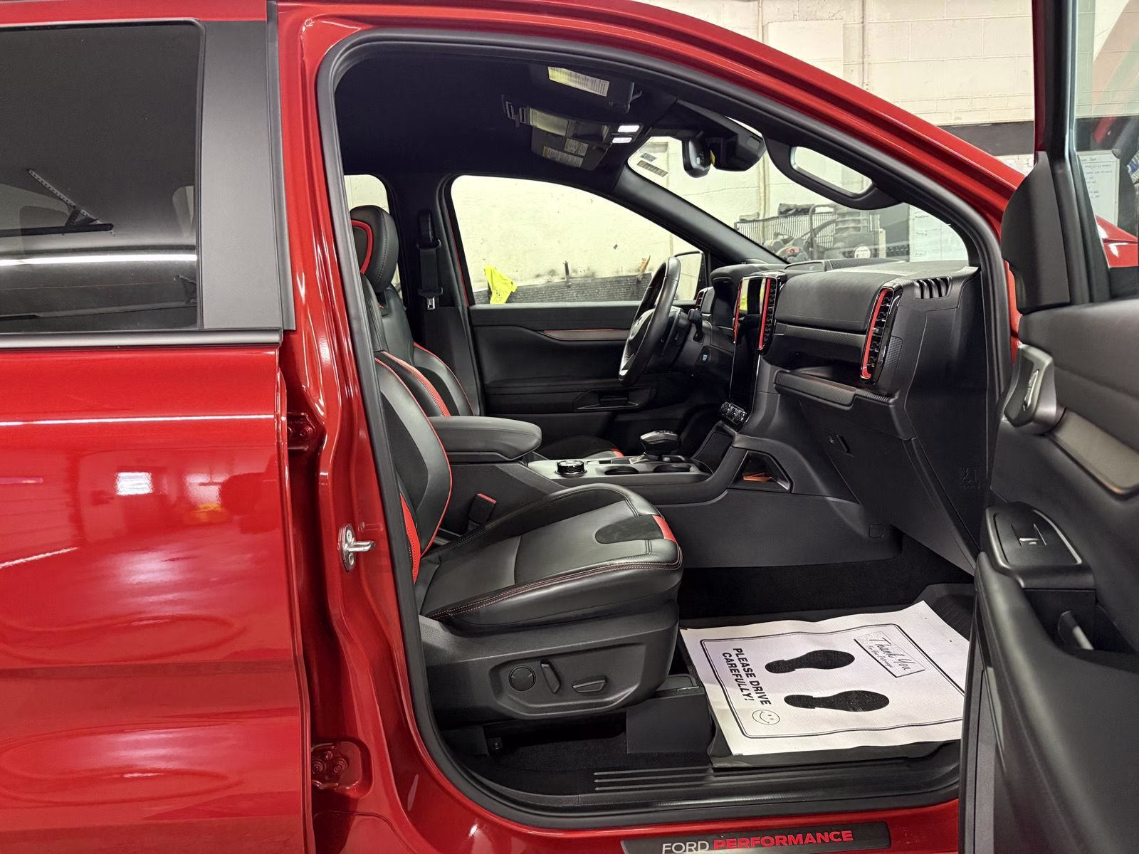 2024 Hot Pepper Red Metallic Tinted Clearcoat Ford Ranger Raptor 4X4 Truck