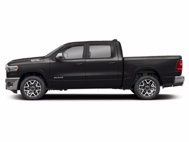2025 Diamond Black Crystal Pearlcoat Ram 1500 Laramie 4X4 Truck