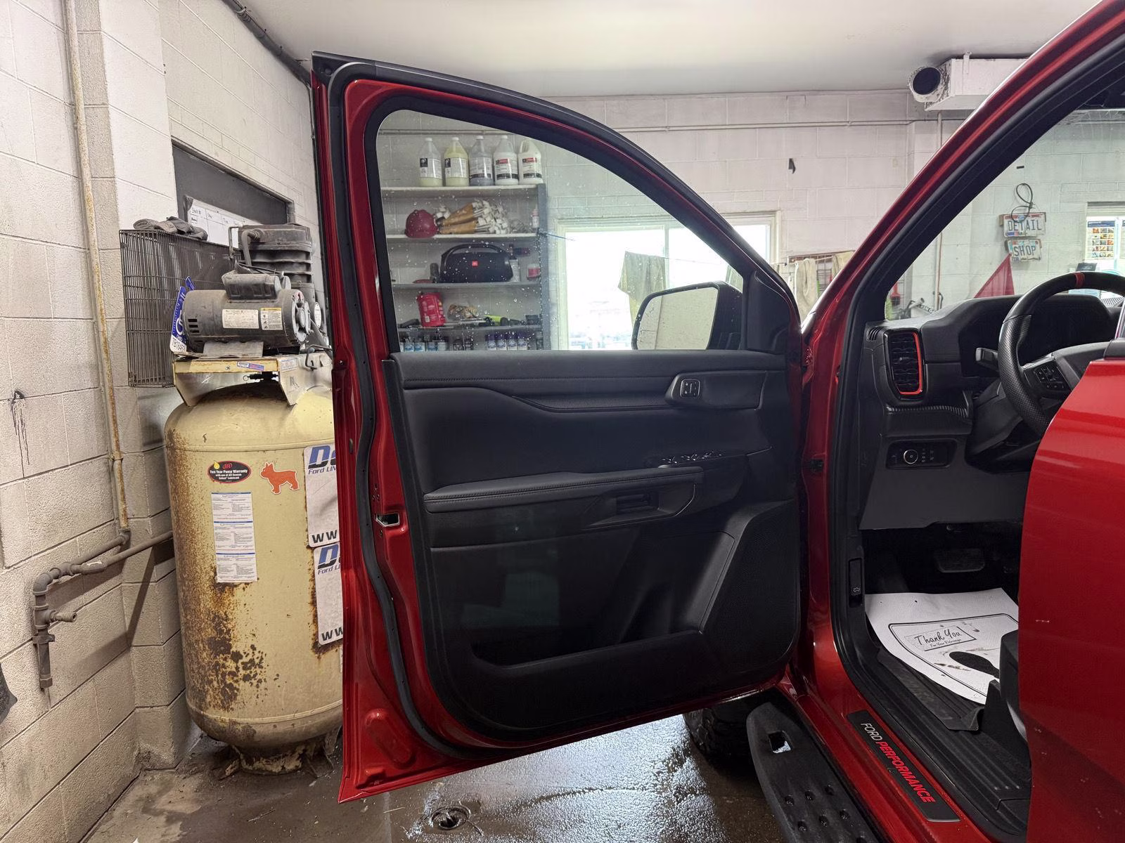 2024 Hot Pepper Red Metallic Tinted Clearcoat Ford Ranger Raptor 4X4 Truck