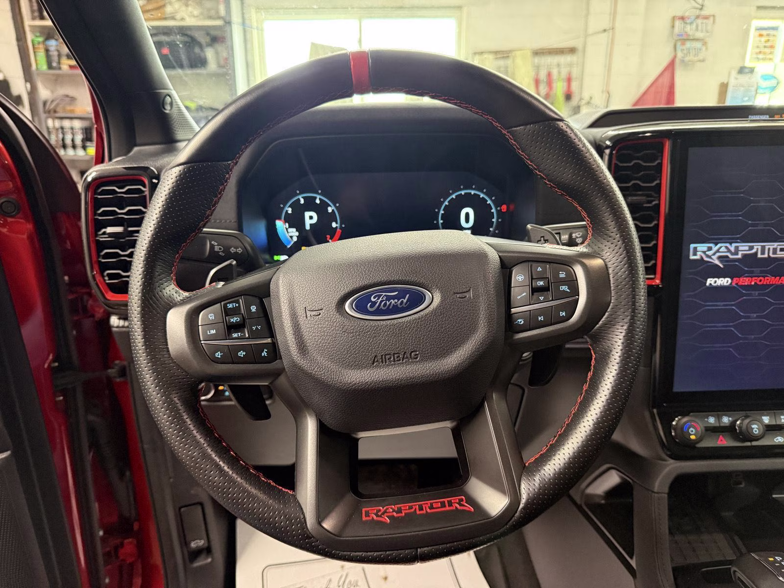 2024 Hot Pepper Red Metallic Tinted Clearcoat Ford Ranger Raptor 4X4 Truck