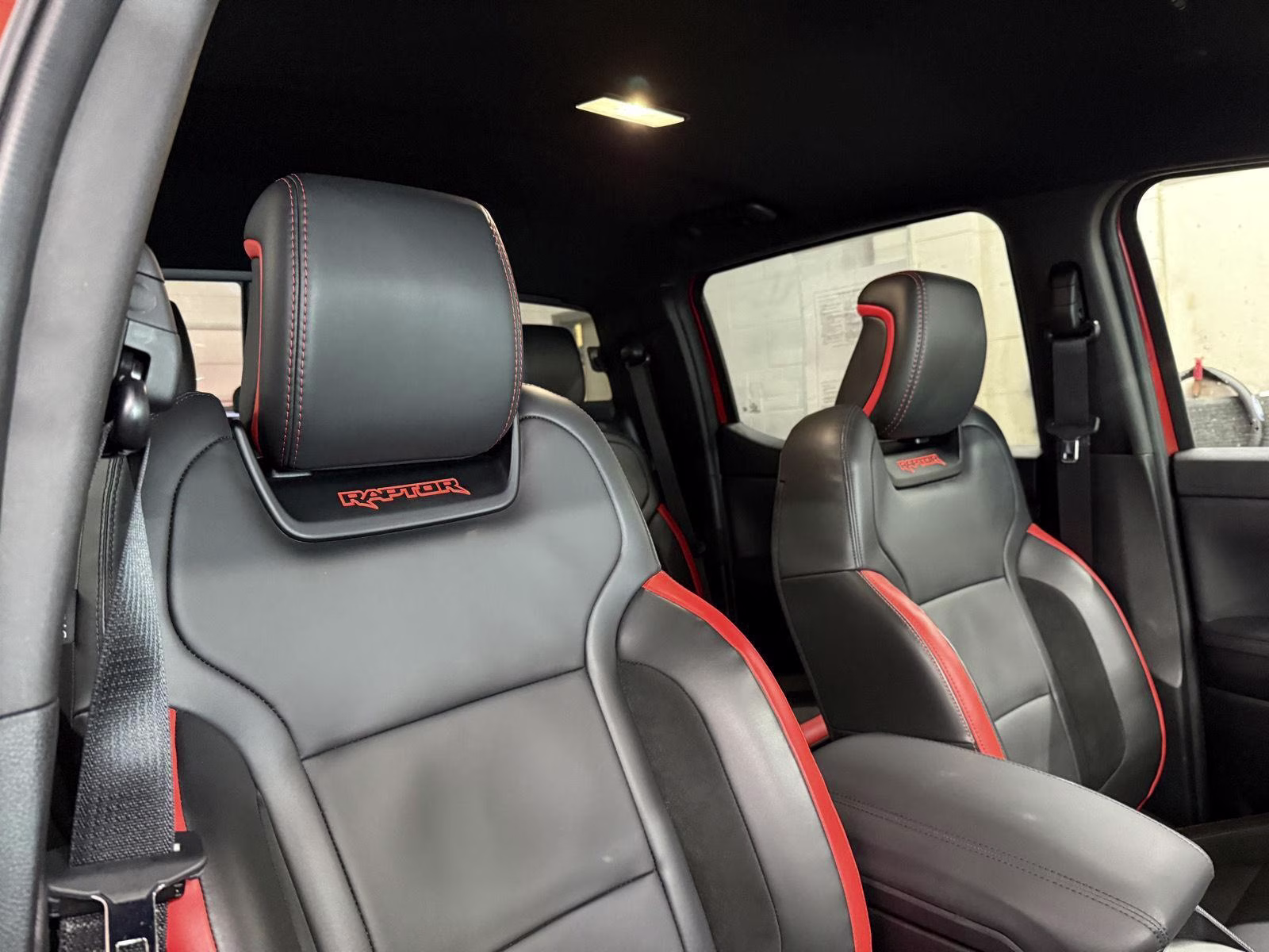 2024 Hot Pepper Red Metallic Tinted Clearcoat Ford Ranger Raptor 4X4 Truck