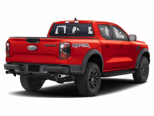 2024 Hot Pepper Red Metallic Tinted Clearcoat Ford Ranger Raptor 4X4 Truck