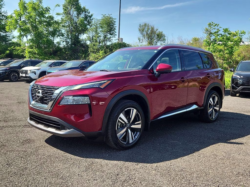 2022 Scarlet Ember Tintcoat Nissan Rogue SL AWD SUV