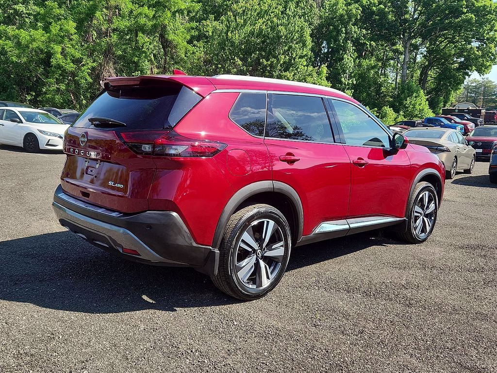 2022 Scarlet Ember Tintcoat Nissan Rogue SL AWD SUV