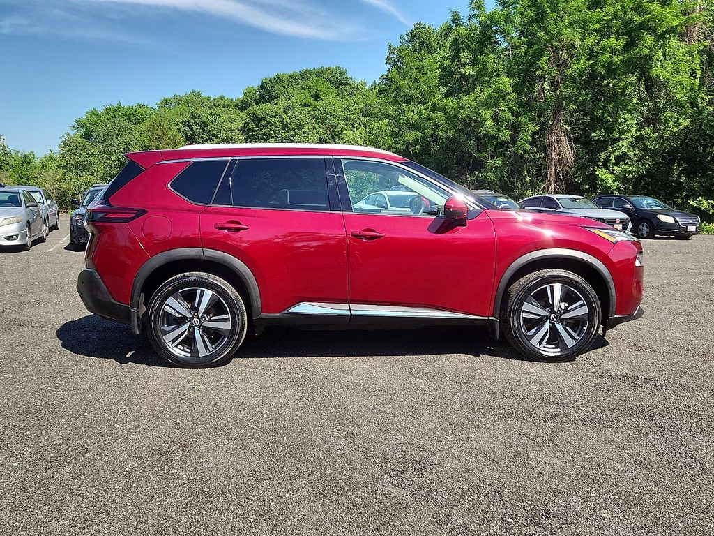 2022 Scarlet Ember Tintcoat Nissan Rogue SL AWD SUV