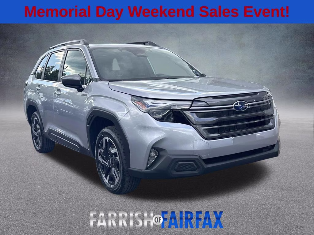 2026 Ice Silver Metallic Subaru Forester Premium Hybrid AWD SUV