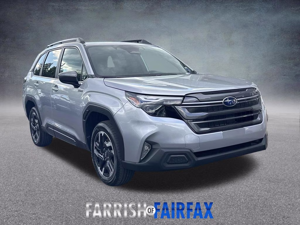 2026 Ice Silver Metallic Subaru Forester Premium Hybrid AWD SUV