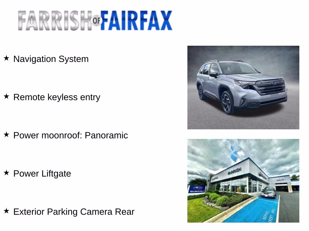 2026 Ice Silver Metallic Subaru Forester Premium Hybrid AWD SUV