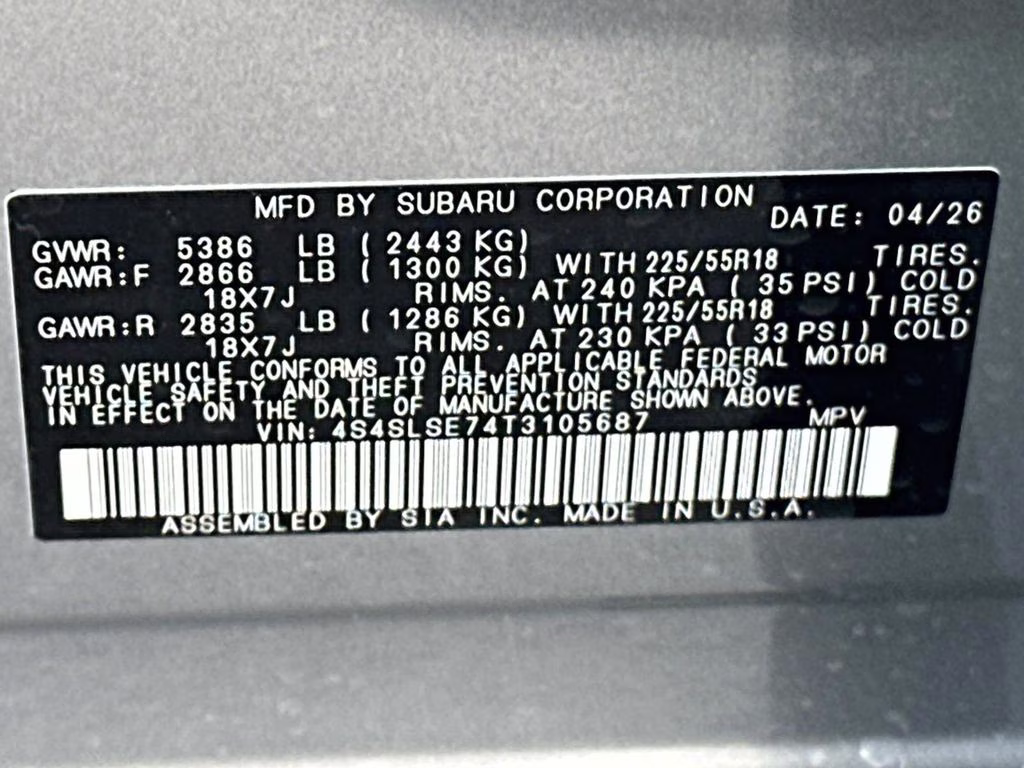 2026 Ice Silver Metallic Subaru Forester Premium Hybrid AWD SUV