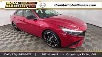 2023 Scarlet Red Pearl Hyundai Elantra N Line FWD Sedan