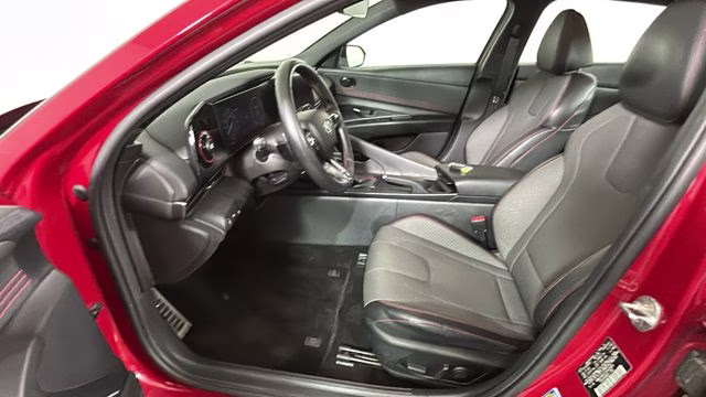 2023 Scarlet Red Pearl Hyundai Elantra N Line FWD Sedan