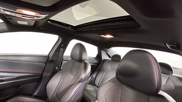 2023 Scarlet Red Pearl Hyundai Elantra N Line FWD Sedan