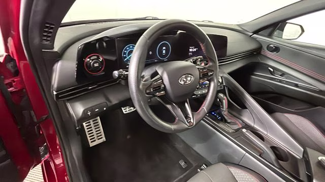 2023 Scarlet Red Pearl Hyundai Elantra N Line FWD Sedan