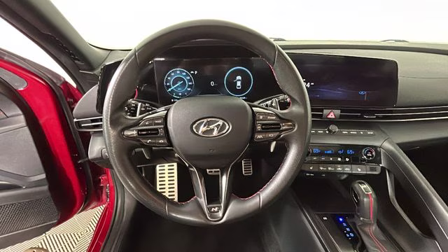 2023 Scarlet Red Pearl Hyundai Elantra N Line FWD Sedan
