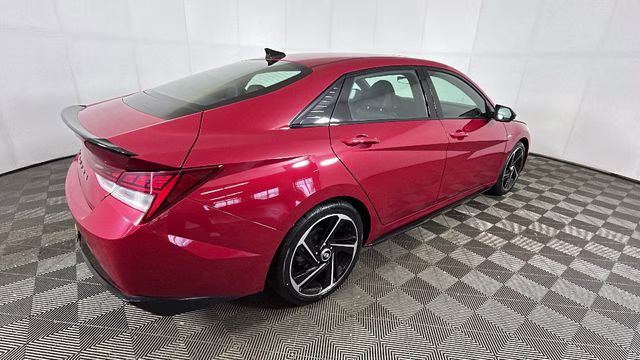 2023 Scarlet Red Pearl Hyundai Elantra N Line FWD Sedan