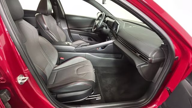 2023 Scarlet Red Pearl Hyundai Elantra N Line FWD Sedan