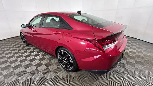 2023 Scarlet Red Pearl Hyundai Elantra N Line FWD Sedan