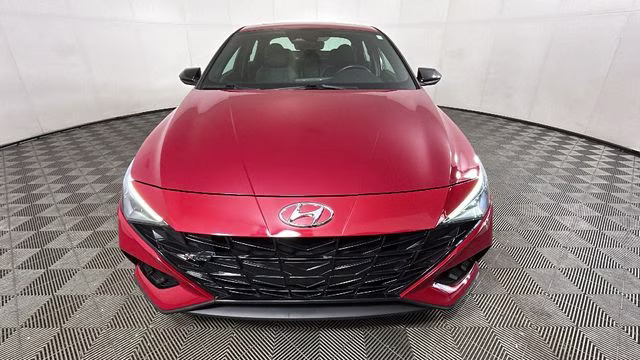2023 Scarlet Red Pearl Hyundai Elantra N Line FWD Sedan
