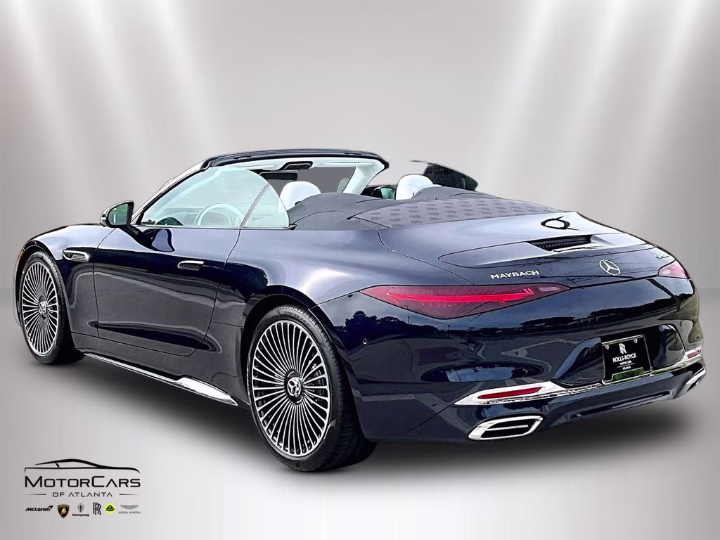 2026 Cote D'Azure Dark Blue Mercedes-Benz SL-Class Maybach SL 680 4MATIC AWD Convertible
