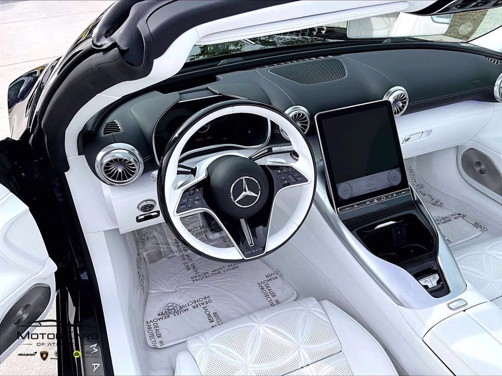 2026 Cote D'Azure Dark Blue Mercedes-Benz SL-Class Maybach SL 680 4MATIC AWD Convertible