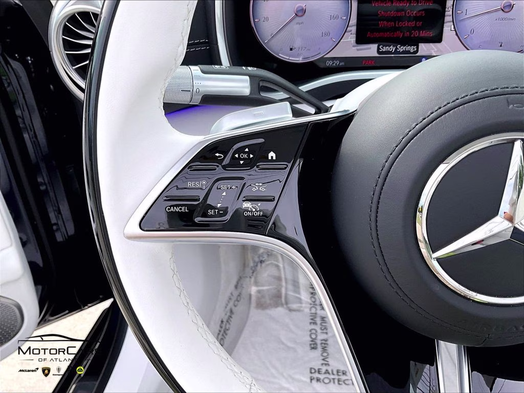 2026 Cote D'Azure Dark Blue Mercedes-Benz SL-Class Maybach SL 680 4MATIC AWD Convertible