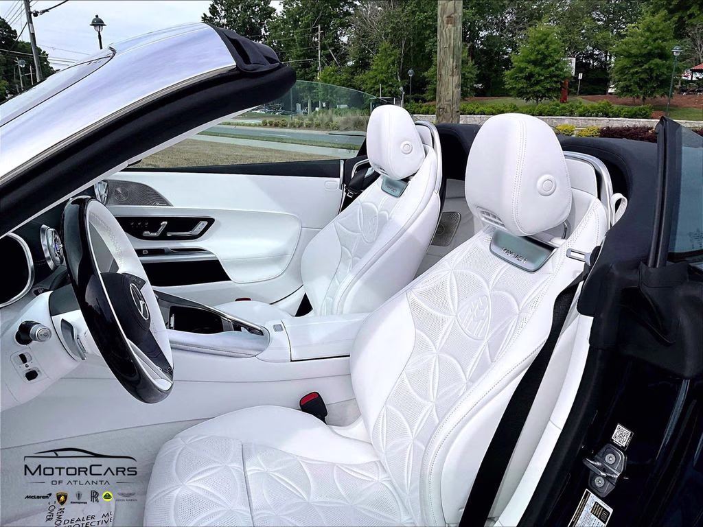 2026 Cote D'Azure Dark Blue Mercedes-Benz SL-Class Maybach SL 680 4MATIC AWD Convertible