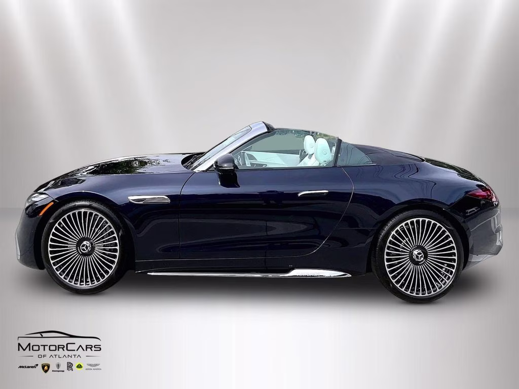 2026 Cote D'Azure Dark Blue Mercedes-Benz SL-Class Maybach SL 680 4MATIC AWD Convertible
