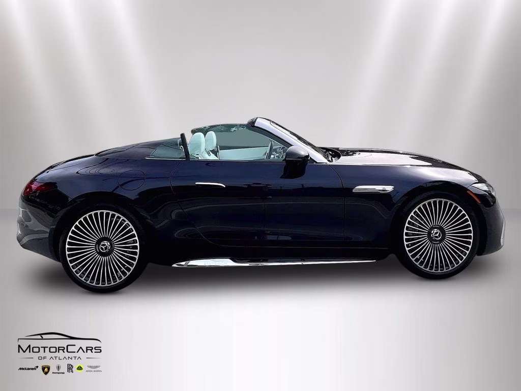 2026 Cote D'Azure Dark Blue Mercedes-Benz SL-Class Maybach SL 680 4MATIC AWD Convertible