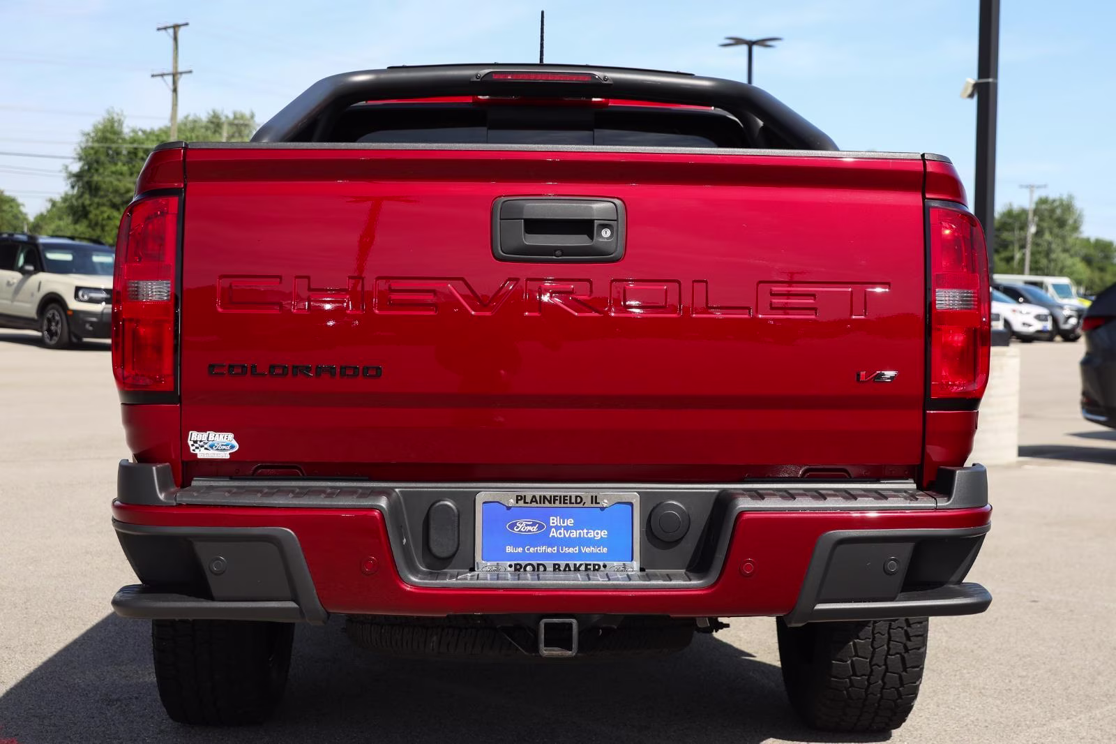 2021 Cherry Red Tintcoat Chevrolet Colorado 4WD Z71 4X4 Truck