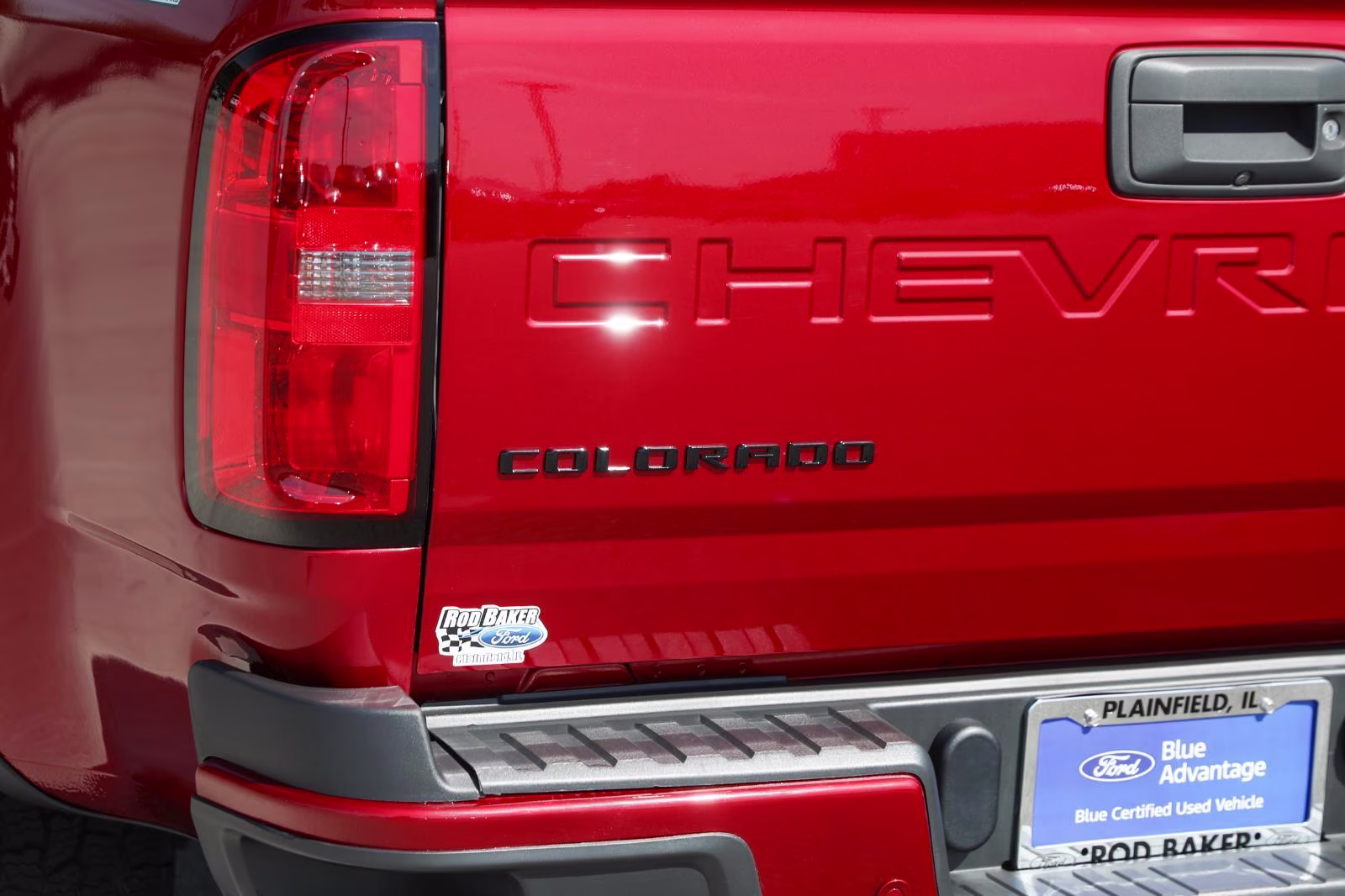2021 Cherry Red Tintcoat Chevrolet Colorado 4WD Z71 4X4 Truck