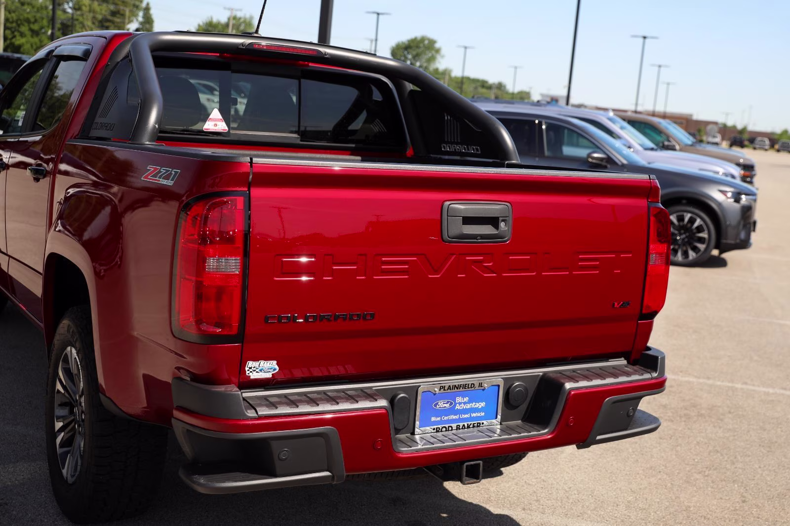 2021 Cherry Red Tintcoat Chevrolet Colorado 4WD Z71 4X4 Truck