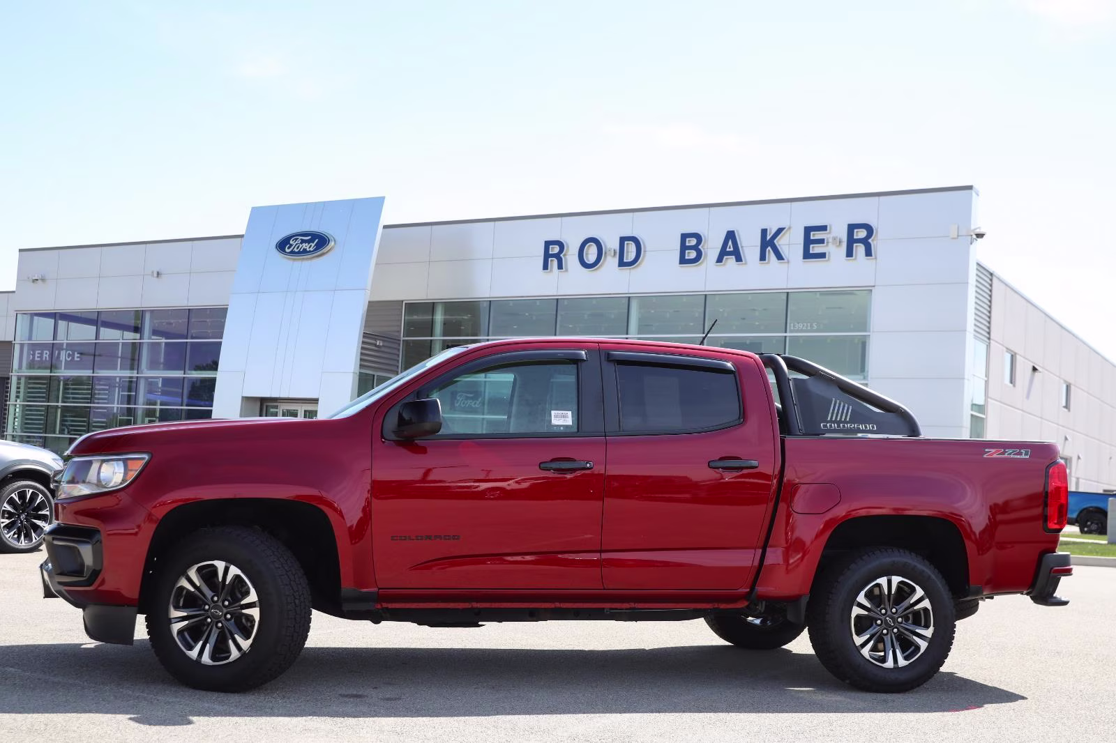 2021 Cherry Red Tintcoat Chevrolet Colorado 4WD Z71 4X4 Truck