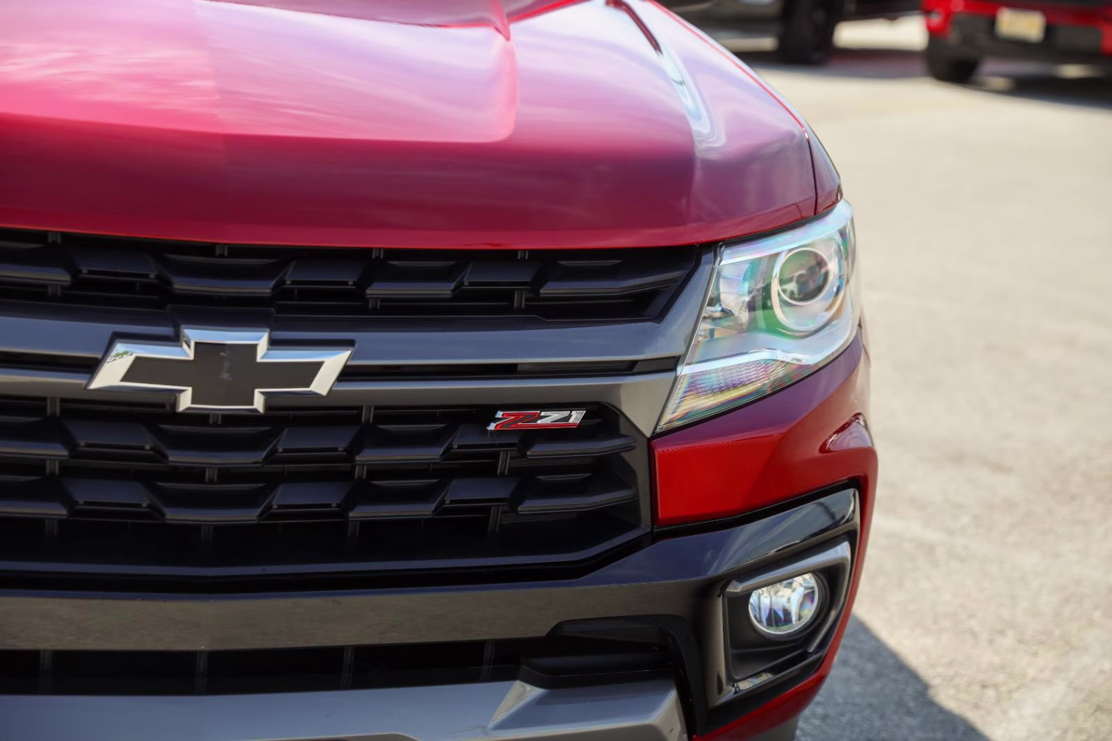 2021 Cherry Red Tintcoat Chevrolet Colorado 4WD Z71 4X4 Truck