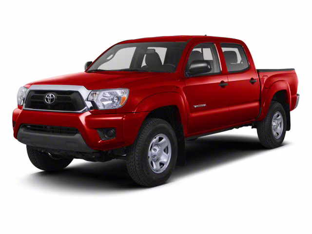 2013 Barcelona Red Metallic Toyota Tacoma DBL CAB 4WD V6 AT 4X4 Truck